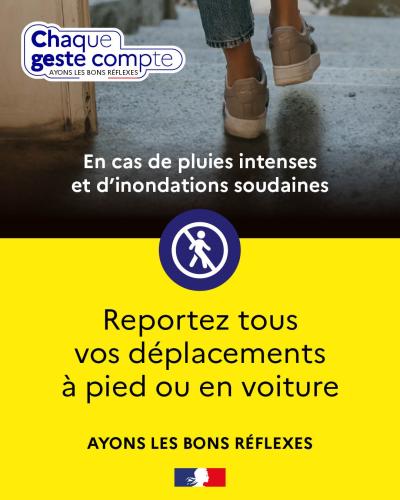Pluies intenses - inondations